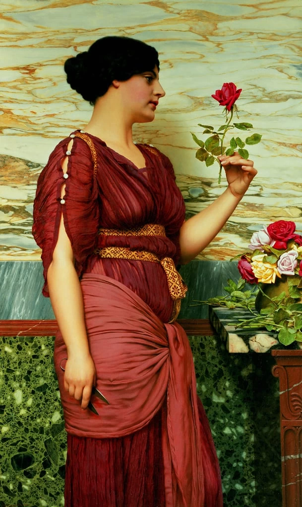 Una rossa, rosa rossa